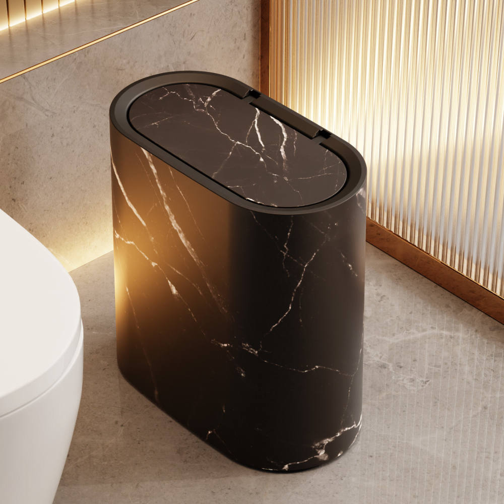 Home Essentials Bathroom Storage - Minimalist, İnce Tasarımlı Çöp Kovası, Dar