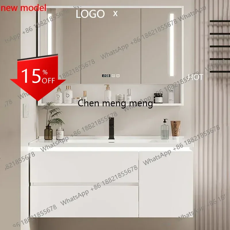 Home Bathroom Vanity Combo - Asmt49 Seramik Entegre Banyo Dolabı, El