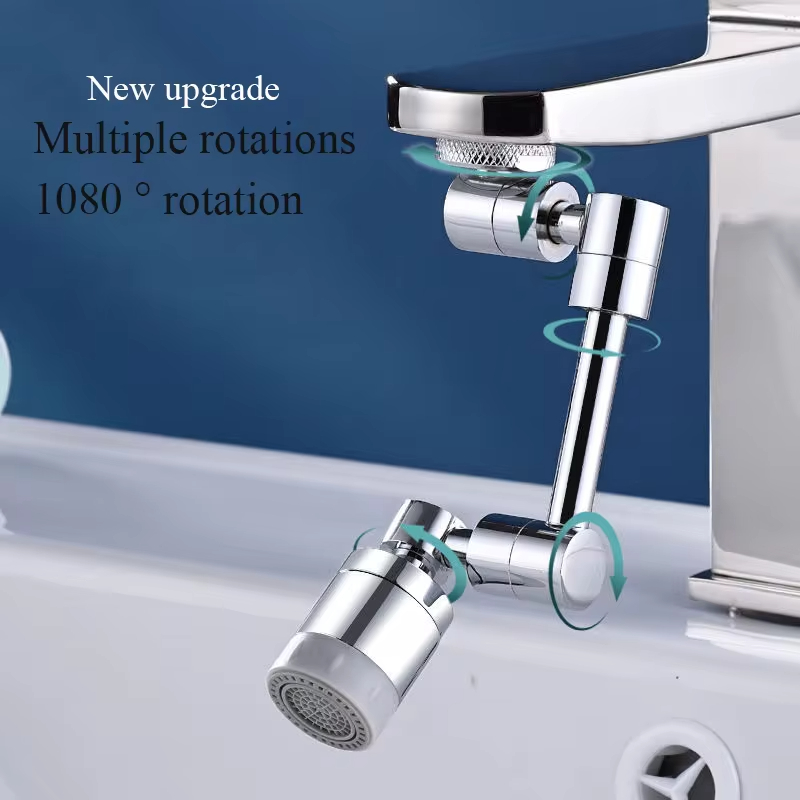 Basin Mixer Tap - Evrensel 1080 ° Döndürülebilir Ayarlanabilir Musluk