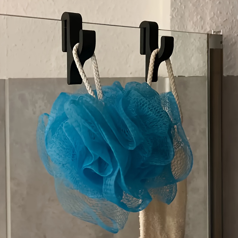 Home Essentials Bathroom Storage - Çerçevesiz cam kapılar için 2 adet