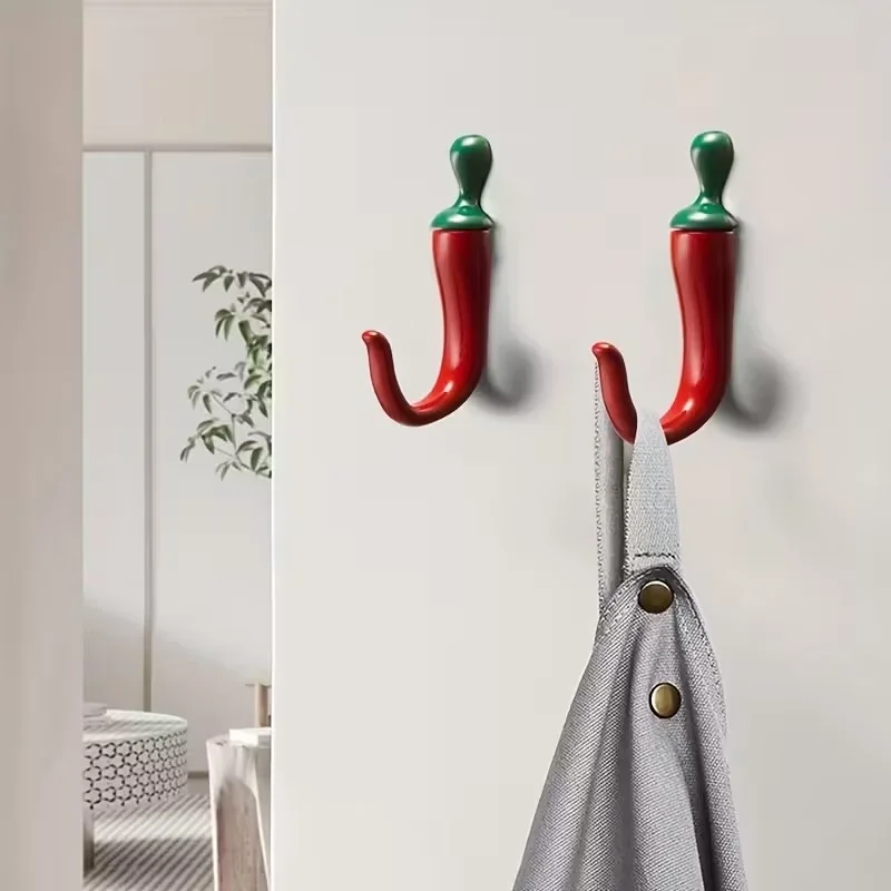 Home Bathroom Organizer - 10 Adet Biber Şeklinde Duvar Askısı,